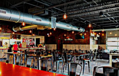 restaurant interior buildout