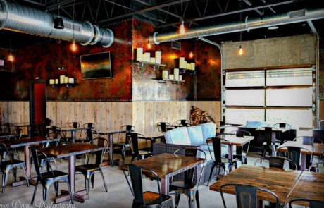 restaurant interior buildout